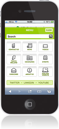IDA Ireland mobile site